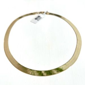 LANA Jewelry Liquid Gold Mega Chain Choker Necklace 15"